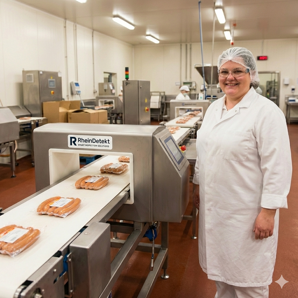 detector de metales para alimentos